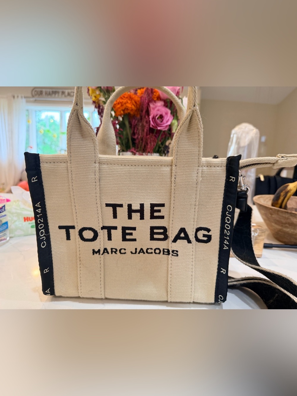 Marc Jacobs Canvas Tote Bag Warm Sand